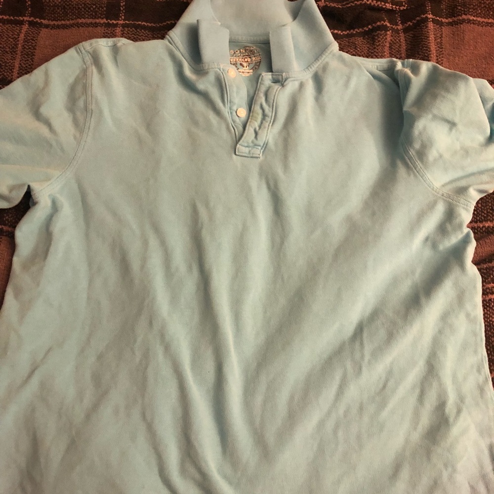 Blue polo